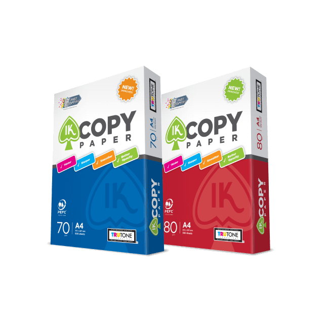 Ik Copy Multi Purpose Copy Paper A4 70gsm, Packing Size (Sheets